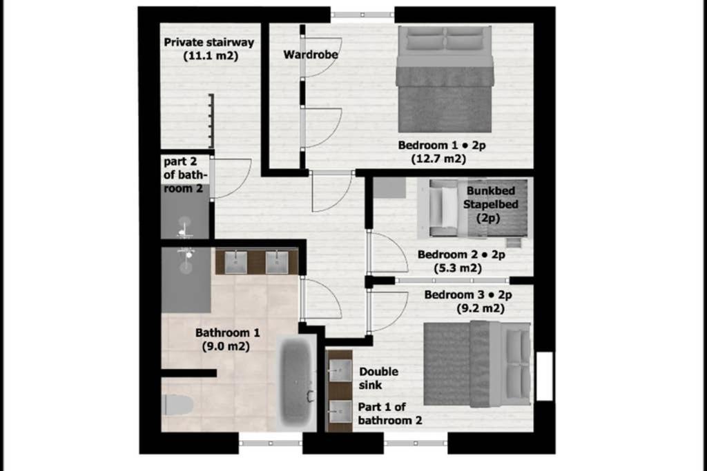 Authentic Stays - 6P-Maisonette ไอส์เดอ ภายนอก รูปภาพ